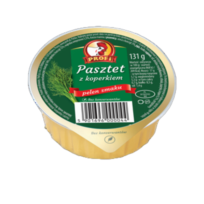 Profi Pasztet z koperkiem 131g